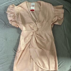 SAYLOR Light Pink Printed Dress